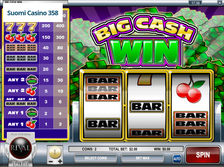 Big Cash Win
