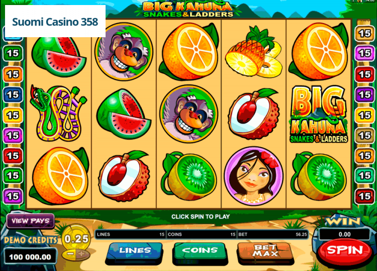 Big Kahuna Snakes and Ladders