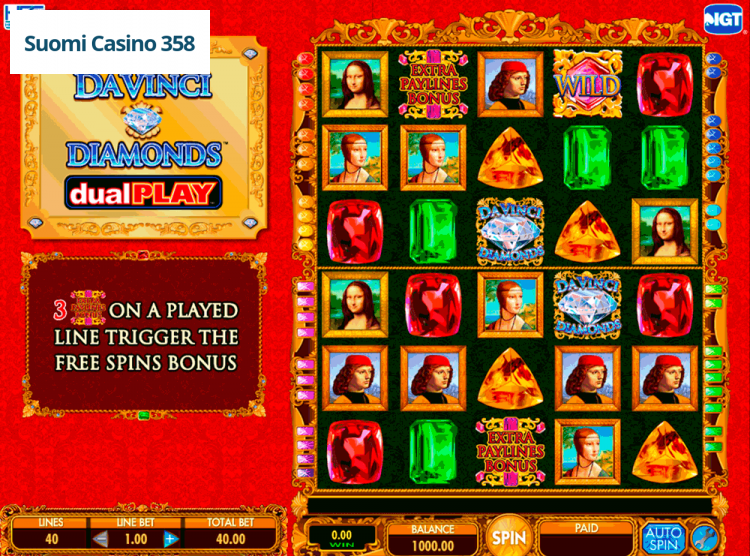 Da Vinci Diamond Dual Play