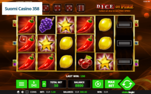 Dice on Fire