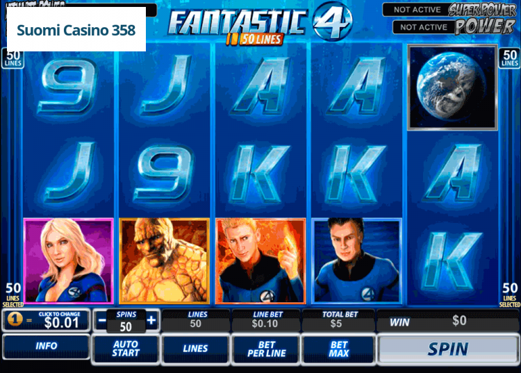 Fantastic Four 50 Lines