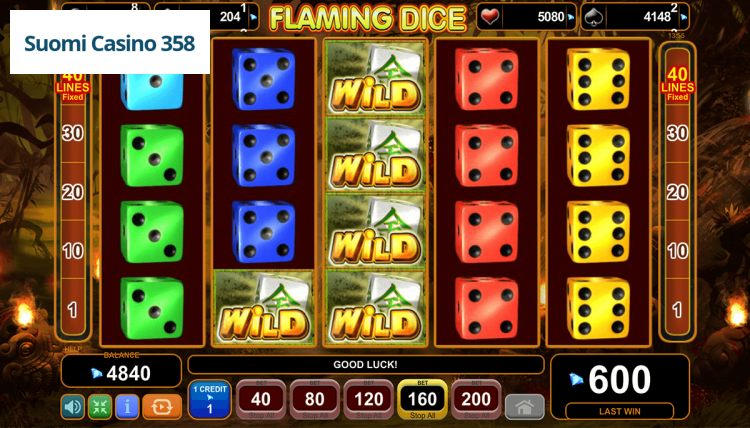 Flaming Dice