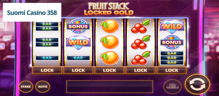 Fruit Stack Locked Gold