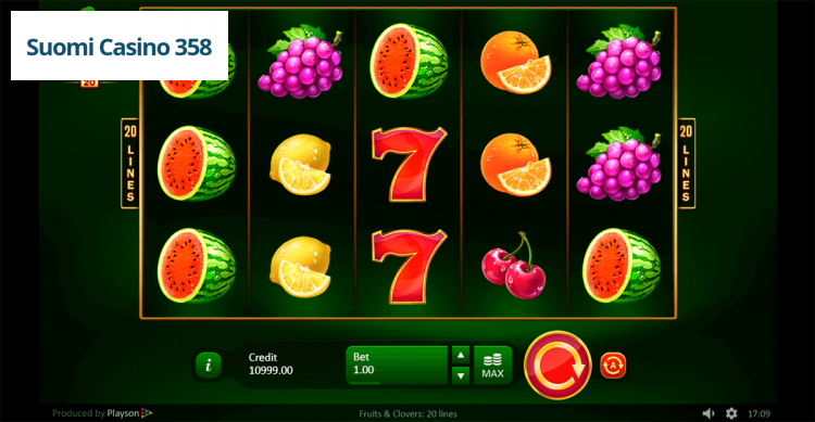 Fruits & Clovers: 20 lines