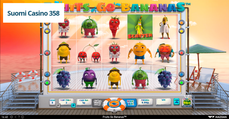 Fruits Go Bananas