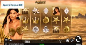 Gold Mermaid By Renata Gonzalez