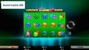 Golden Joker Dice