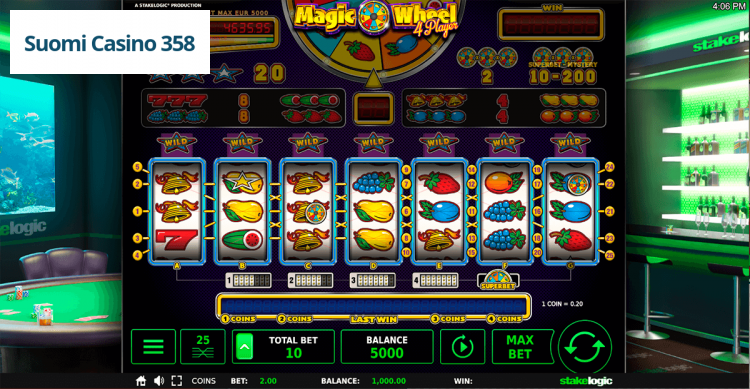 Magic Wheel 4 Player