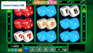 Neon Dice