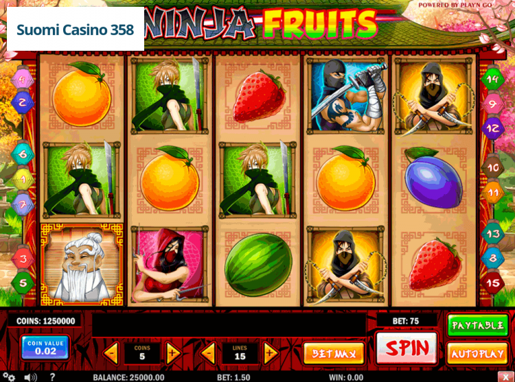 ᐉ Ninja Fruits Pelit 〚2023〛 Arvostelu | Demopeli Ninja Fruits (Ninja -Hedelmät)
