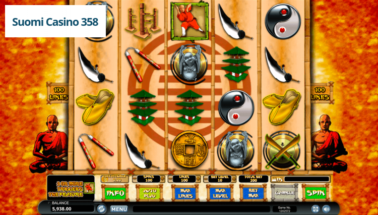 Shaolin Fortunes 100