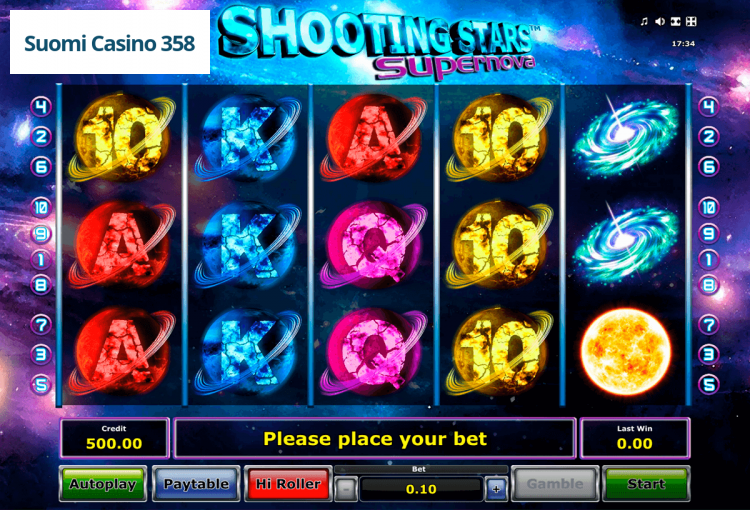 Shooting Stars: Supernova