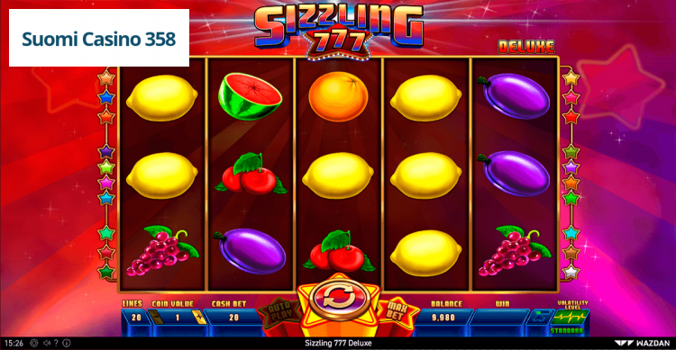 Sizzling 777 Deluxe