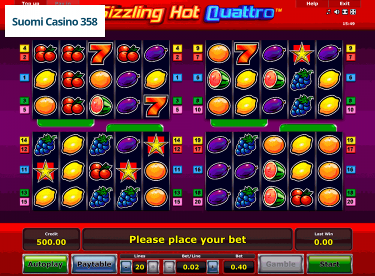 Sizzling Hot Quattro