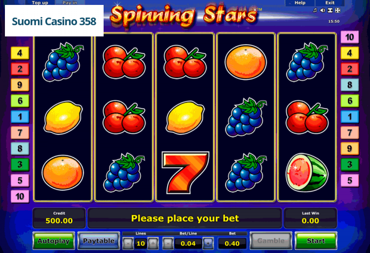 Spinning Stars