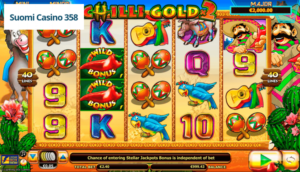 Stellar Jackpots with Chilli Gold x2
