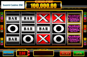 Super Spins Bar X Gold