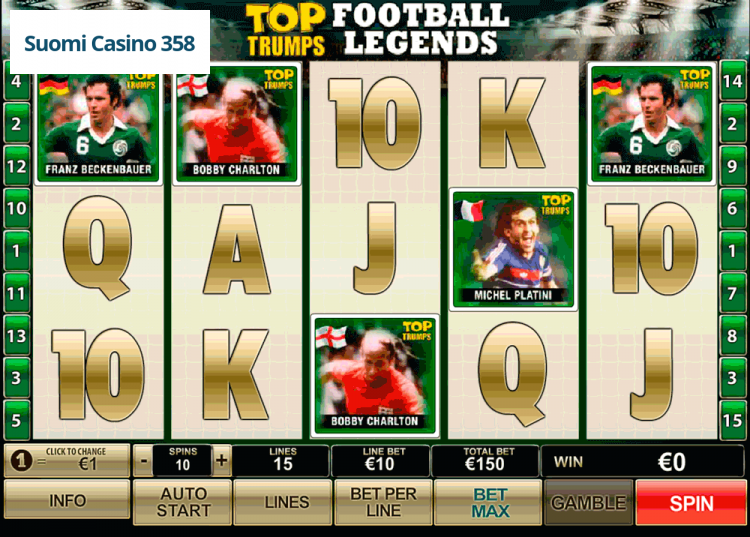 Top Trumps Football Legends