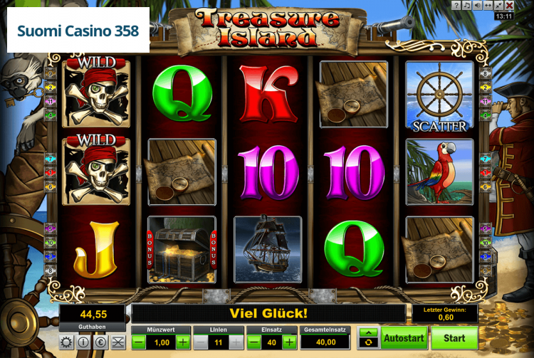 Treasure Island Online Casino