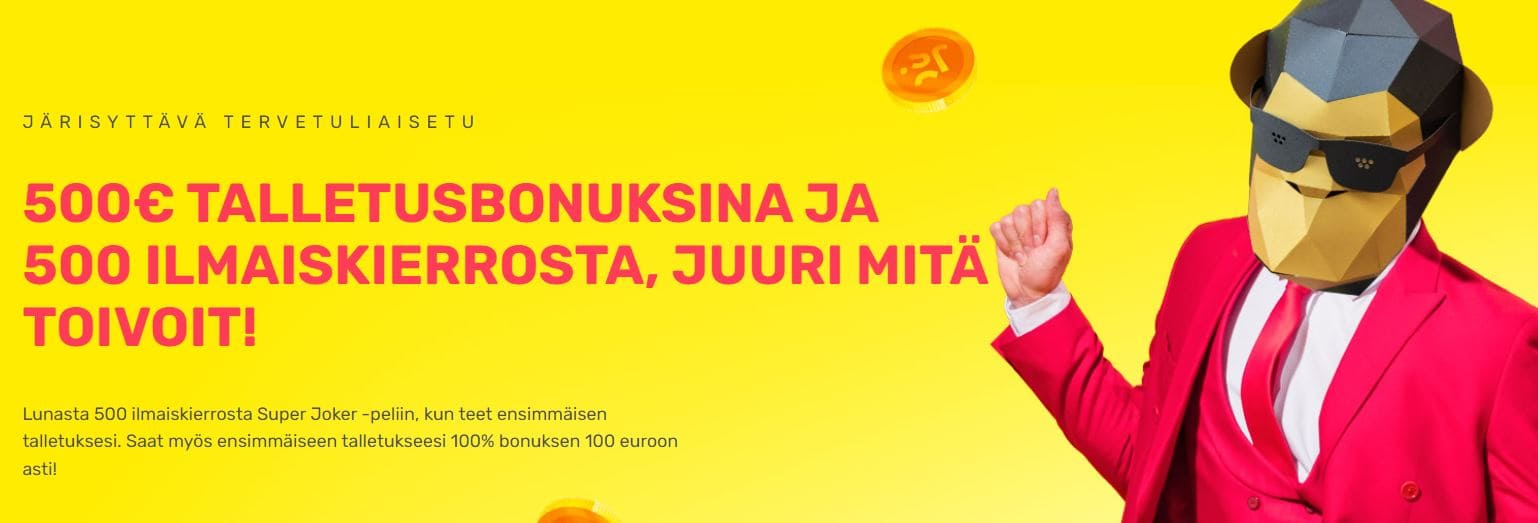 Justspin Casino Bonus