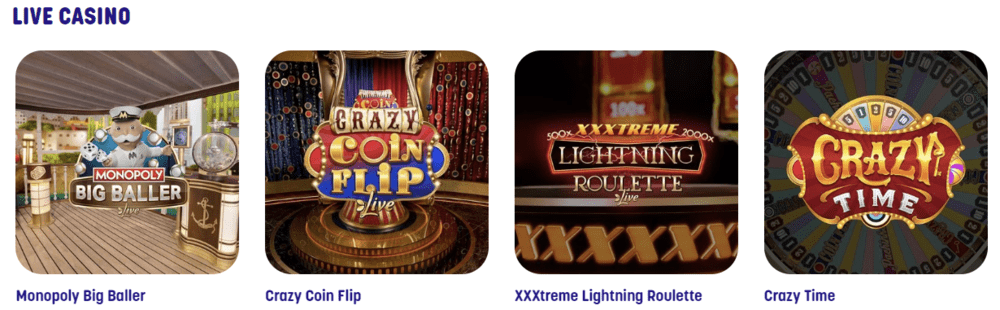 caxino LIVE CASINO