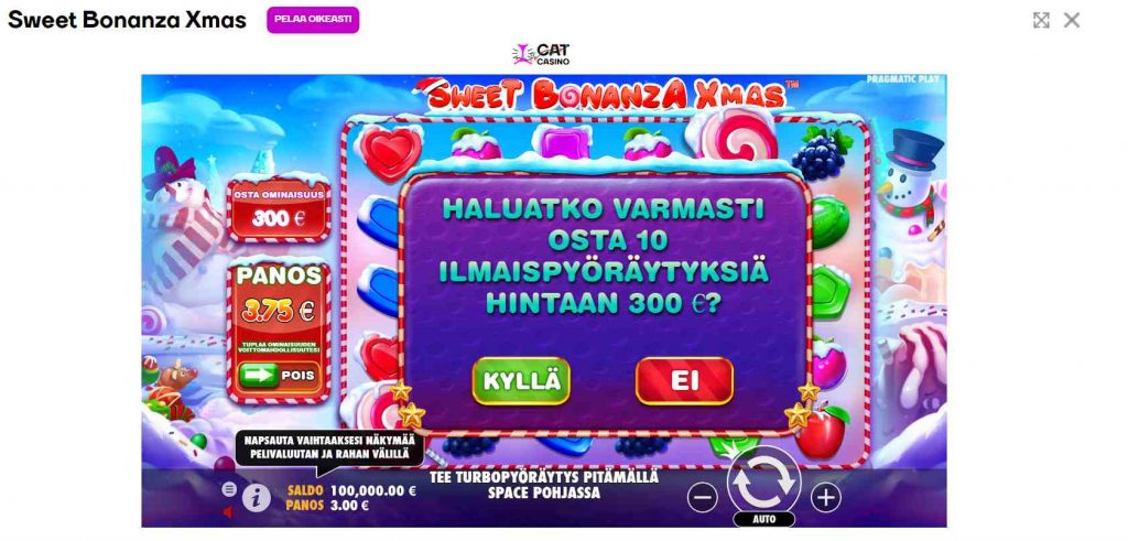 cat casino bonanza